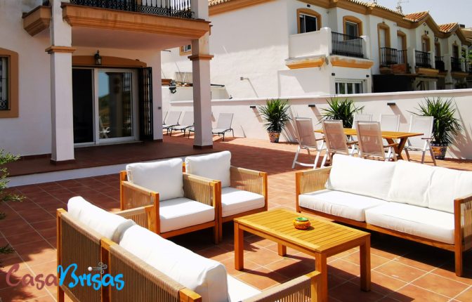 Holiday Home Alhaurin Golf Casa Brisas terrace salon