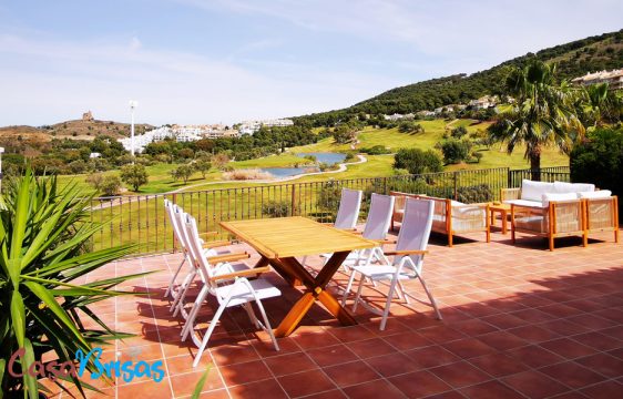 Holiday Home Alhaurin Golf Terrace view golfcourse