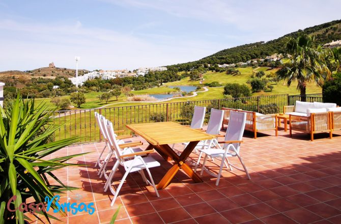 Holiday Home Alhaurin Golf Terrace view golfcourse